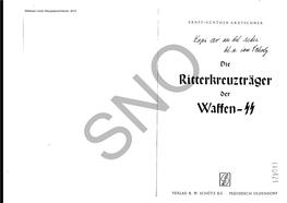 Rttter"Reuzträger Waffen-Tl
