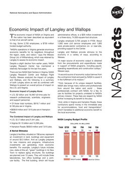 Economic Impact of Langley and Wallops