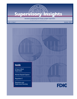 Supervisory Insights