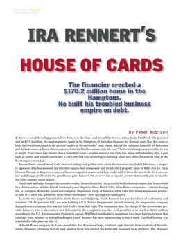 Ira Rennert's House of Cards