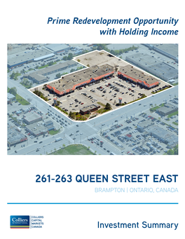 261-263 Queen Street East Brampton | Ontario, Canada