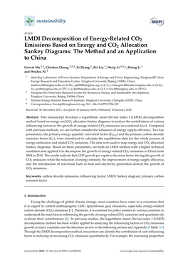 LMDI Decomposition of Energy-Related CO2 Emissions Based on Energy and CO2 Allocation Sankey Diagrams: the Method and an Application to China