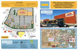 New Smith's Marketplace Anchored Shopping Center in Utah's Fastest