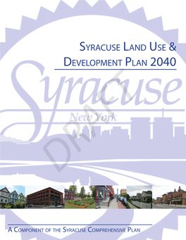 Syracuse Land Use & Development Plan 2040