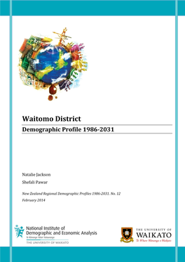 Waitomo District: Demographic Profile 1986-2031
