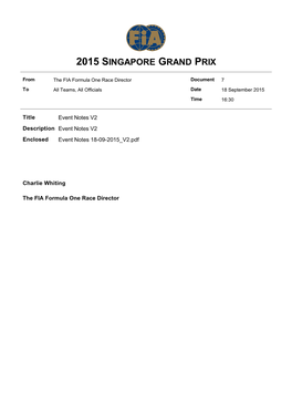 2015 Singapore Grand Prix