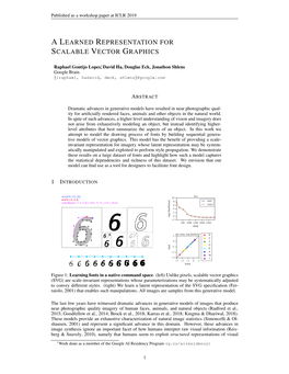 A Learned Representation for Scalable Vector