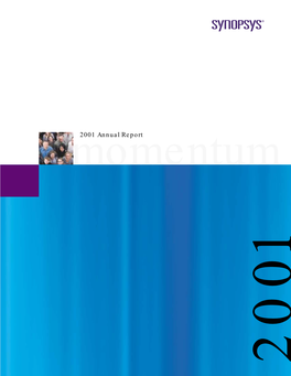 Annual Report 2001 15 Y E a R S