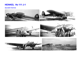 HEINKEL He 111 J-1