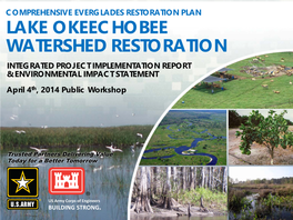 Lake Okeechobee Watershed Project Update