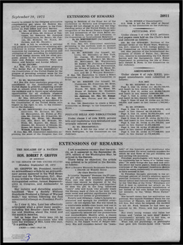 EXTENSIONS of REMARKS 30811 Thority to Submit to the Congress Alternative Signing in Helsinki of the Final Act of the by Mr