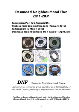 Denmead Neighbourhood Plan 2011-2031