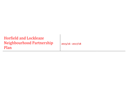 Horfield & Lockleaze Neighbourhood Partnership Plan