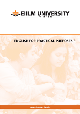 English for Practical Purposes 9