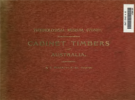 Cabinet Timbers of Australia