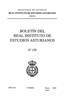 Boletín Del Real Instituto De Estudios Asturianos
