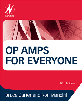 Op Amps for Everyone This Page Intentionally Left Blank Op Amps for Everyone