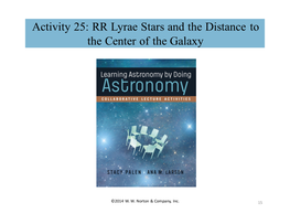 RR Lyrae Stars and the Distance to the Center of the Galaxy