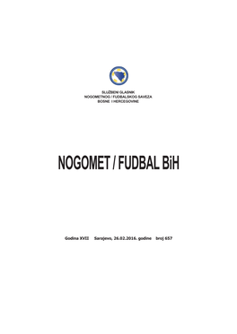 NOGOMET / FUDBAL Bih