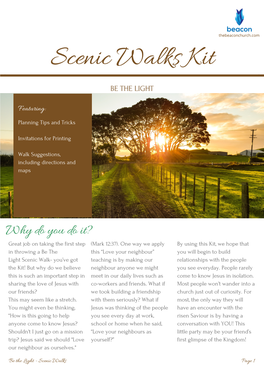 Scenic Walks Kit