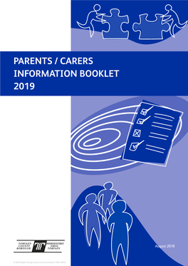 Parents / Carers Information Booklet 2019