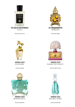 Acqua Di Parma Yuzu Anna Sui Fantasia Anna Sui Romantica Al