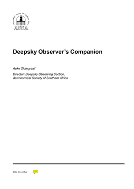 Deepsky Observer's Companion