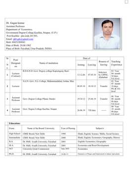 Academic Performance Indicators-2010