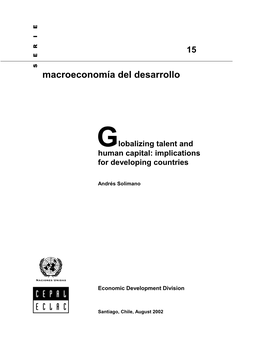 Globalizing Talent and Human Capital: Implications for Developing Countries