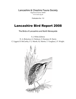 Lancashire Bird Report 2008