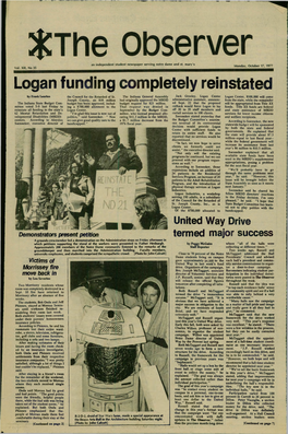 Logan Funding Completely Reinstated by Frank Laurino the Council for the Retarded of St