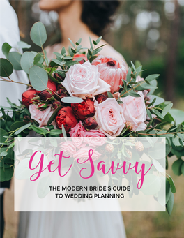 The Modern Bride's Guide to Wedding Planning