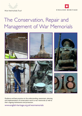 The Conservation, Repair and Management of War Memorials