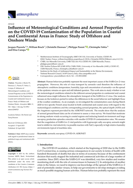 Influence of Meteorological Conditions and Aerosol Properties On