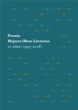 Premio Mejores Obras Literarias 25 Años (1993-2018)