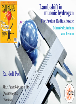 Lamb Shift in Muonic Hydrogen the Proton Radius Puzzle Muonic News Muonic Deuterium and Helium Muonic Hydrogen and Deuterium