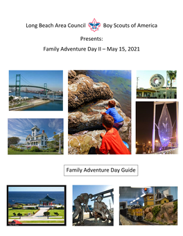 May 15, 2021 Family Adventure Day Guide