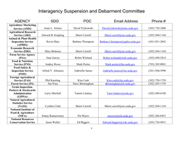 Interagency Suspension and Debarment Committee