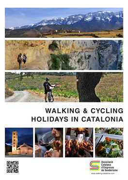 Walking & Cycling Holidays in Catalonia