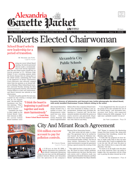 Alexandria Gazette Packet Clipsed City and Mirant Reach Agreement $34 Million Escrow Potomac River Generating Station