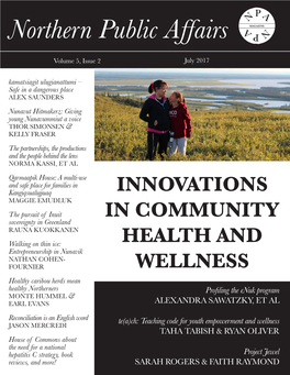 An Inuit-Led Strategy for Monitoring and Responding to the Impacts of Environmental Change on Health and Wellbeing in Rigolet, Nunatsiavut
