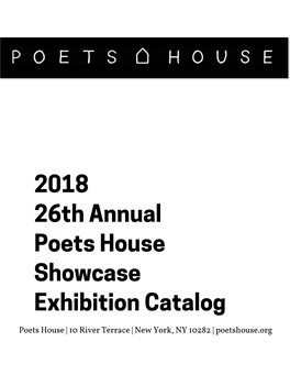 2018 Poets House Showcase