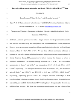 Energetics of Heterometal Substitution in Ε-Keggin [Mo4al12(OH)24(OH2