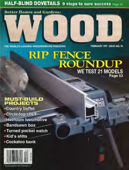 Wood Magazine 95