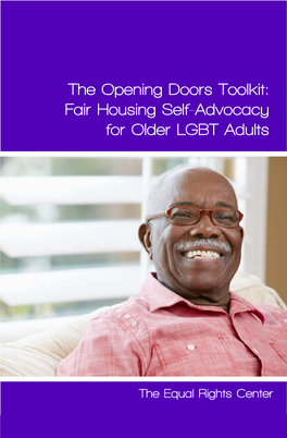 The Opening Doors Toolkit: Fair Housing Self-Advocacy for Older LGBT Adults