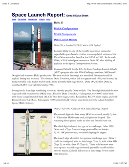 Delta II Data Sheet