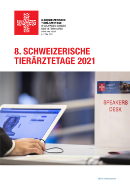 8. Schweizerische Tierärztetage 2021