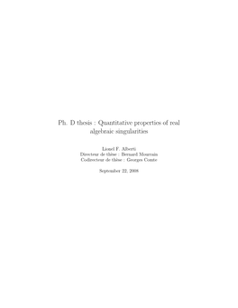 Quantitative Properties of Real Algebraic Singularities