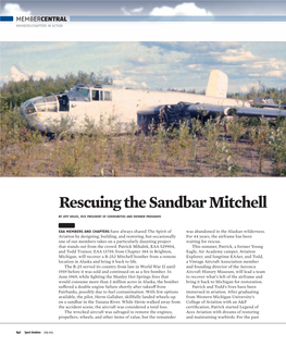 Rescuing the Sandbar Mitchell