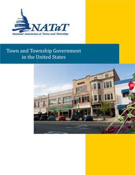 Town and Township Government in the United States